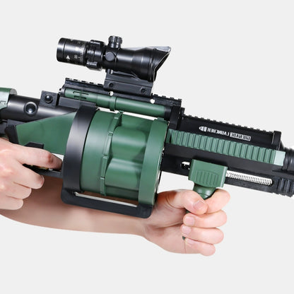 Foam Dart Grenade Launcher Toy TZ M32 Manual Blaster - Funky Blaster
